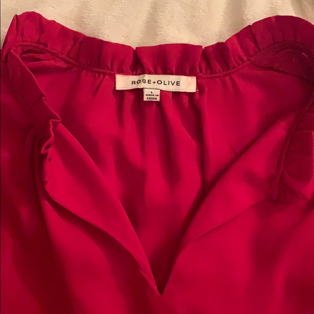 Red Blouse - Picture 2 of 4